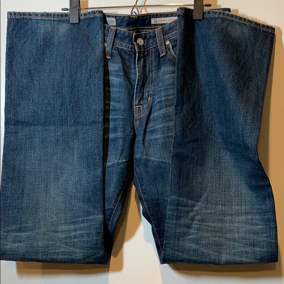 AG Adriano Goldschmied Protege Straight Leg Patchwork Jeans - Picture 6 of 12